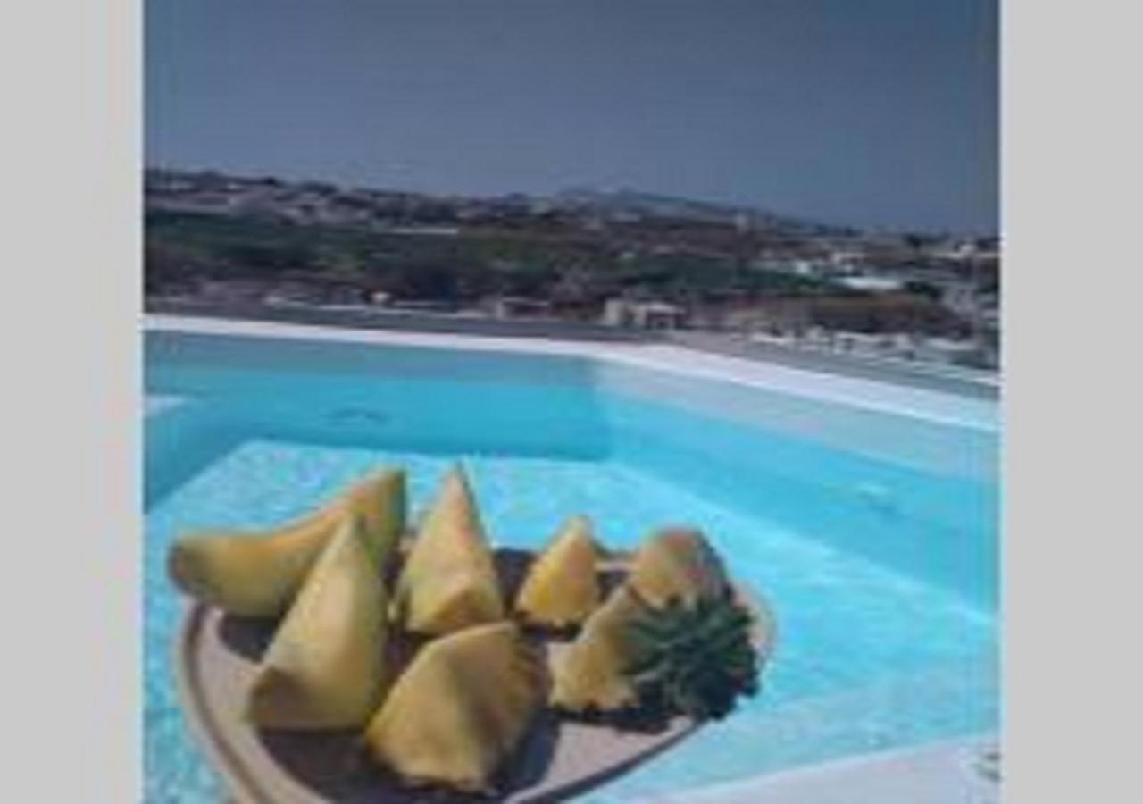 Amer Villa Santorini With Outdoor Hot Tub Vothon Bagian luar foto